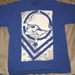 Blue Metal Mulisha Boys T-Shirt